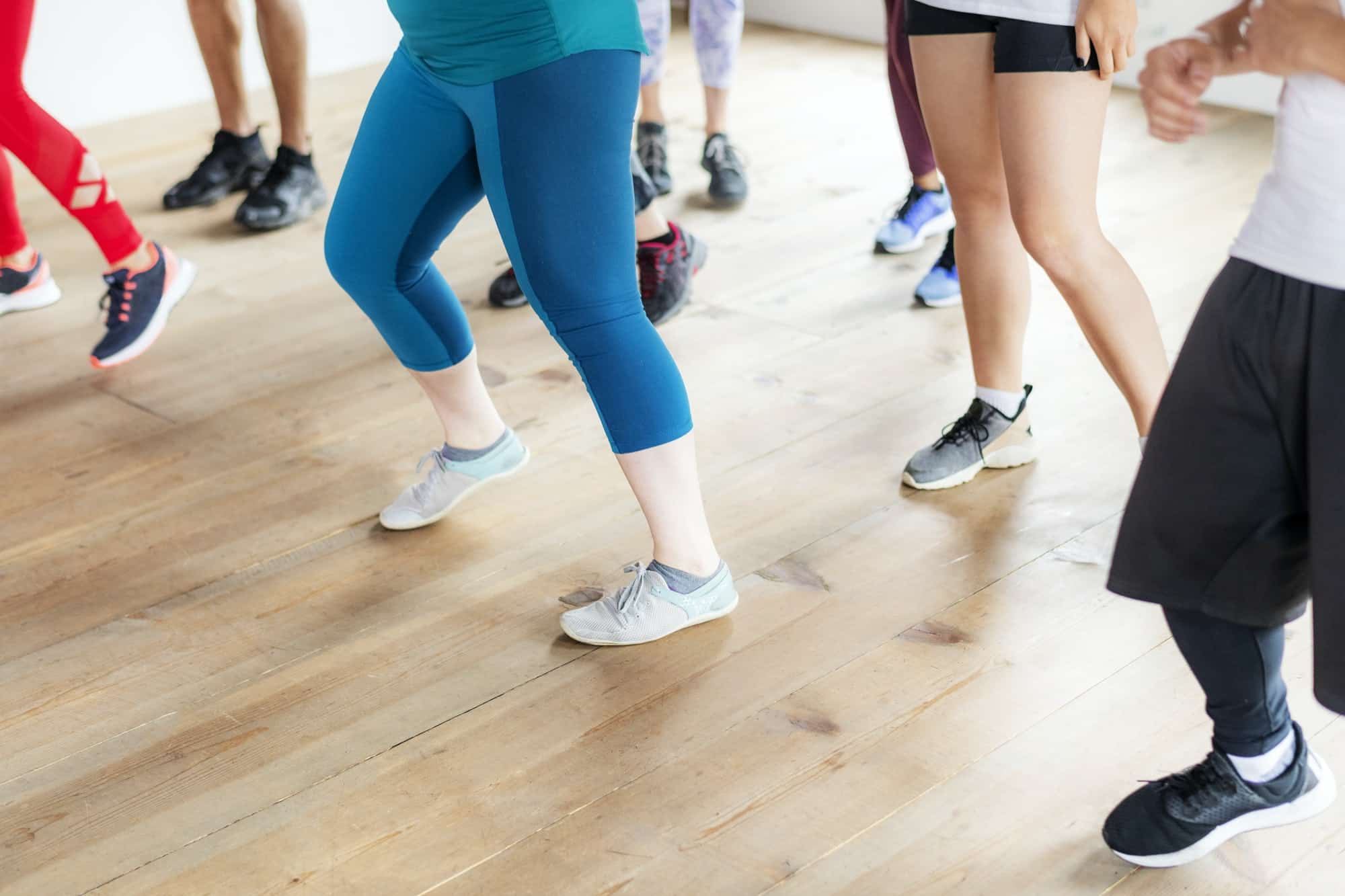 Dance class at the gym